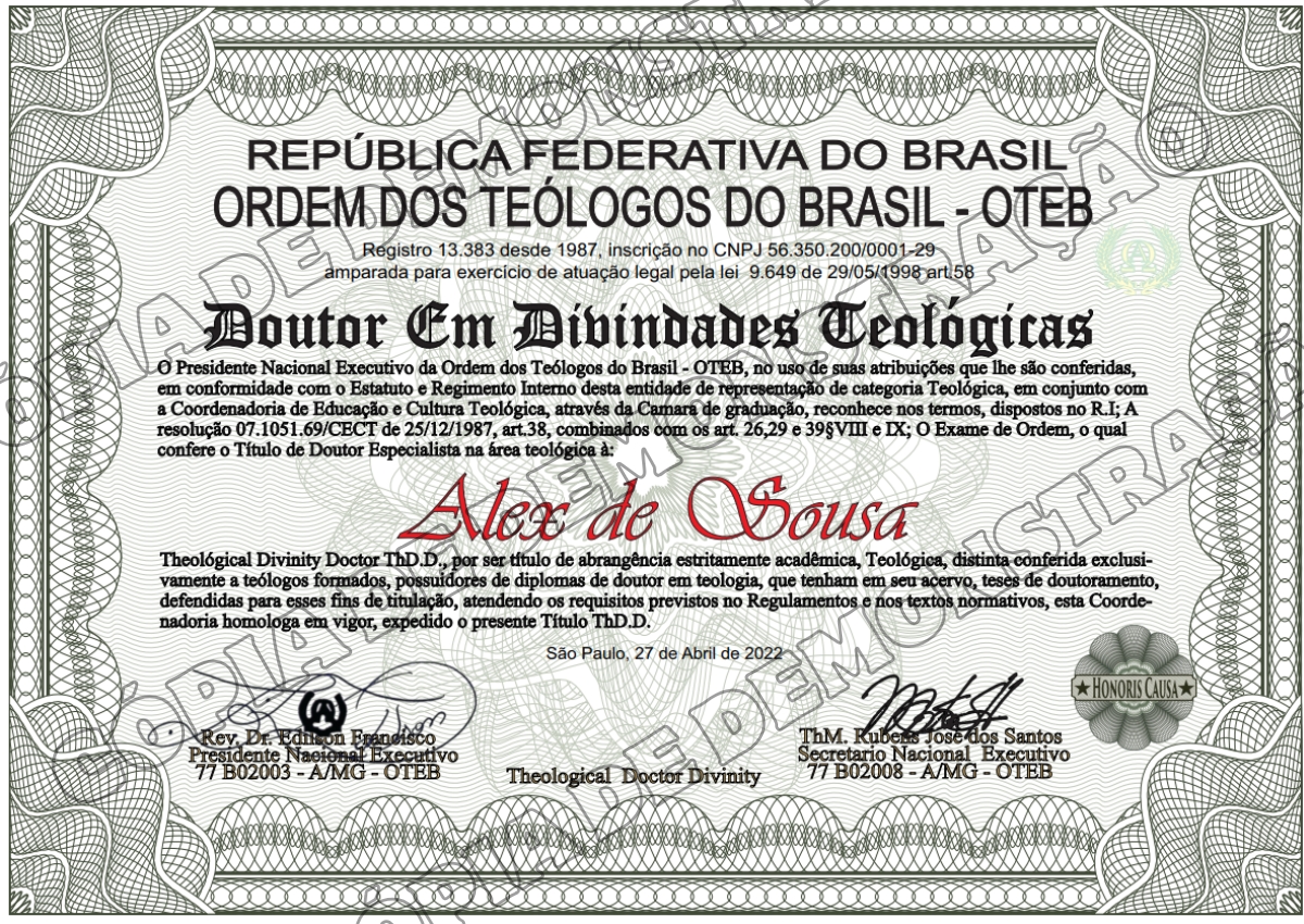 Diploma OTEB